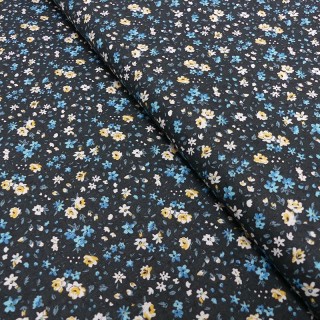 Tissus petites fleurs Léonie 100% coton