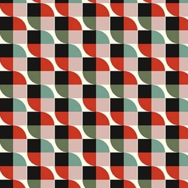 Tissus imprimé Joplin coton - Marseille Textiles