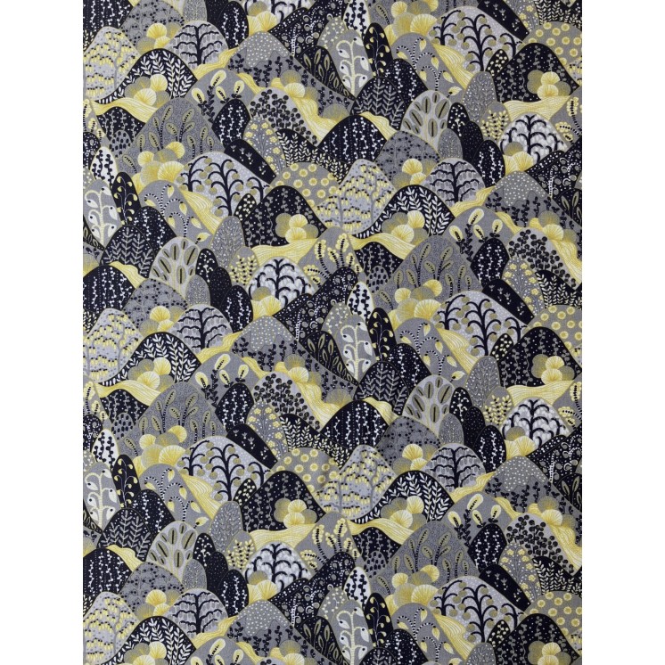 Viscose imprimé motif Japan