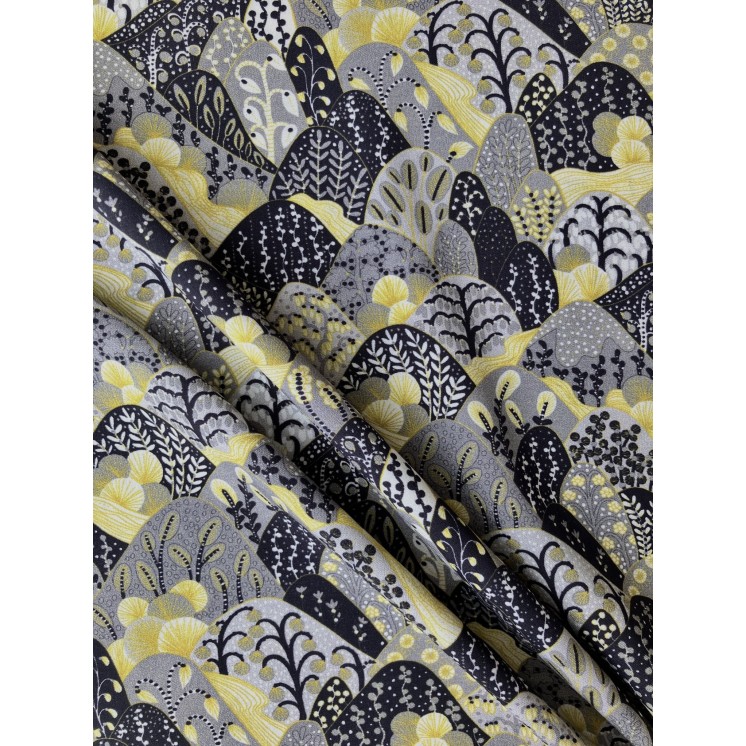 Viscose imprimé motif Japan