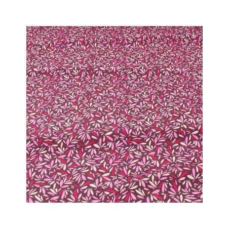 Tissus viscose imprimé pétales - Marseille Textiles