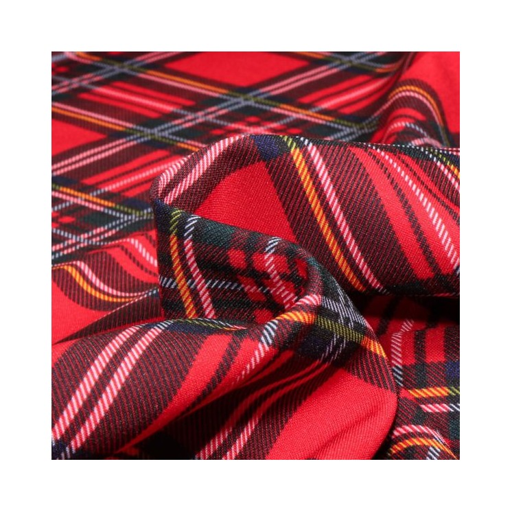 Tissus Burlington écossais polyester