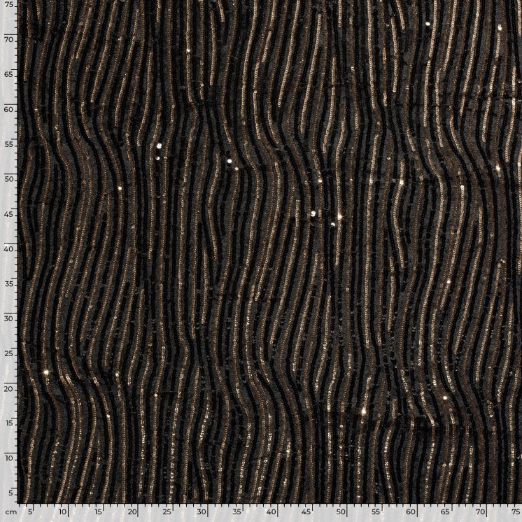 Tissus sequin bicolores sur velours - Marseille Textiles