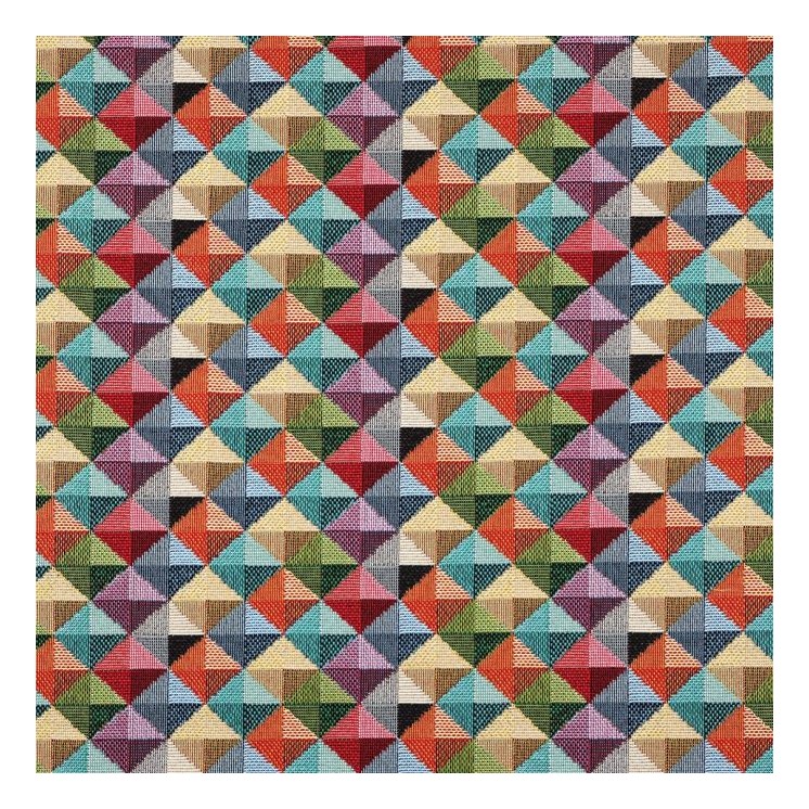 Tissus losanges Jacquard Gobelin