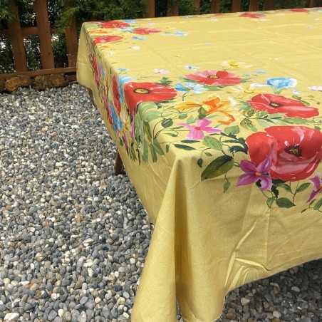 Nappe à fleurs