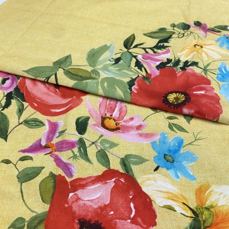Nappe à fleurs