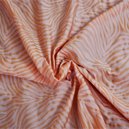 Lycra zèbre rose