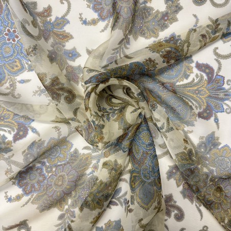 Mousseline 100% Soie - Marseille Textiles