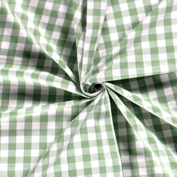 Tissu Vichy gros carreaux - Marseille textiles