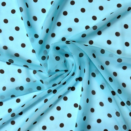 Mousseline à pois - Marseille Textiles