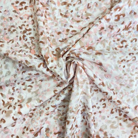 Lycra à motifs abstraits - Marseille Textiles