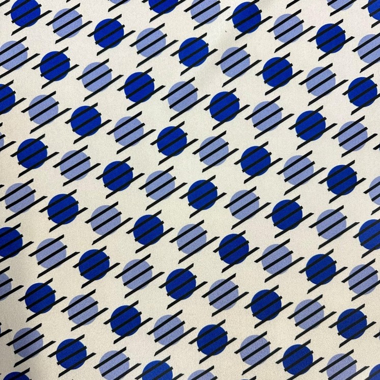 Coupon 3M polyester imprimé - Marseille Textiles