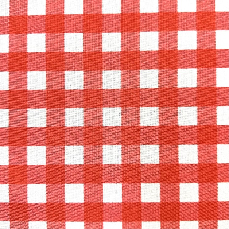 Burlington imprimé vichy - Marseille Textiles