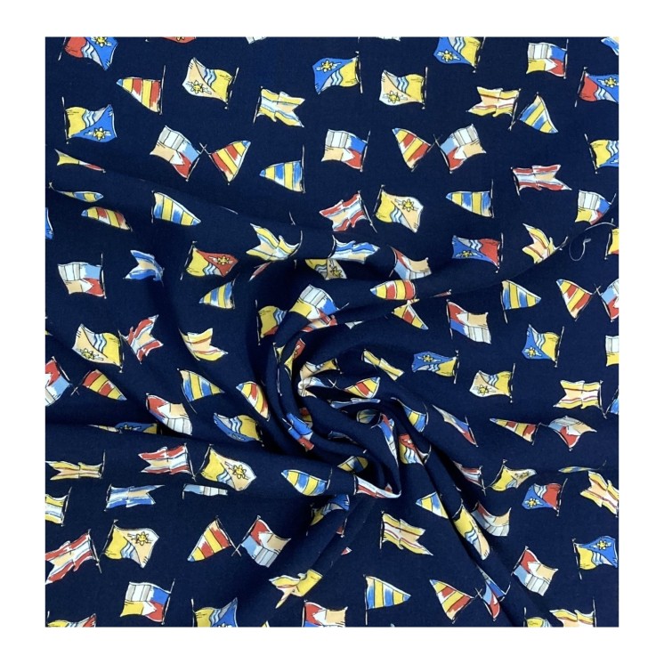 Coupon 3M Viscose imprimée - Marseille Textiles