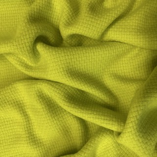 Lainage croisé vert vif - Marseille Textiles