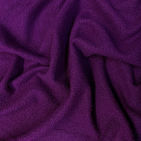 Lainage Bouclette Fuchsia - Marseille Textiles