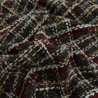 Lainage Tweed Gris - Marseille Textiles