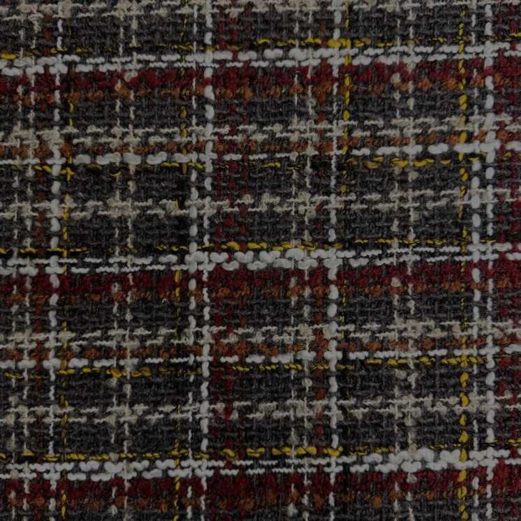 Lainage Tweed Gris - Marseille Textiles