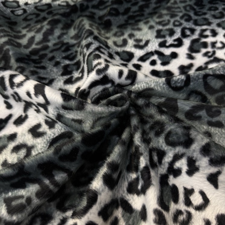 Fausse Fourrure Léopard - Marseille Textiles