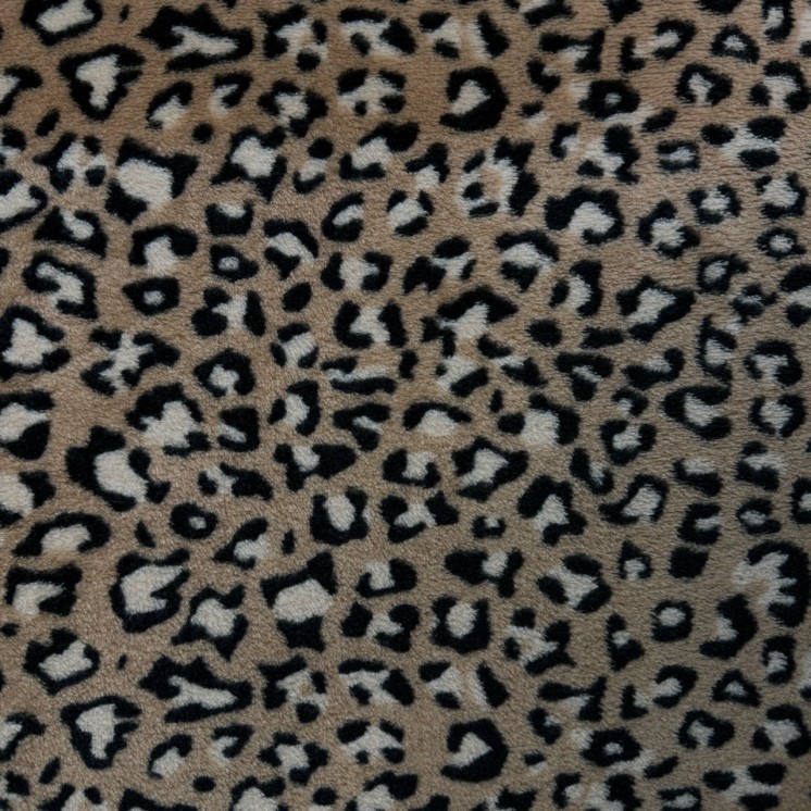 Polaire Doudou Léopard - Marseille Textiles
