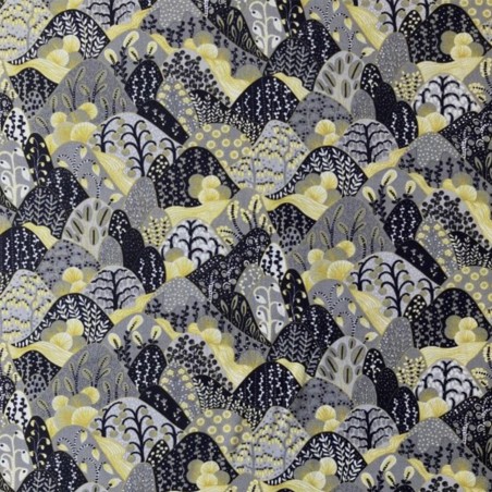 Viscose imprimé Japan - Marseille Textiles