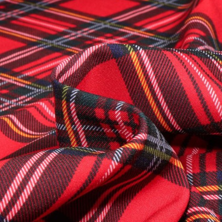 Tissus Burlington écossais - Marseille Textiles