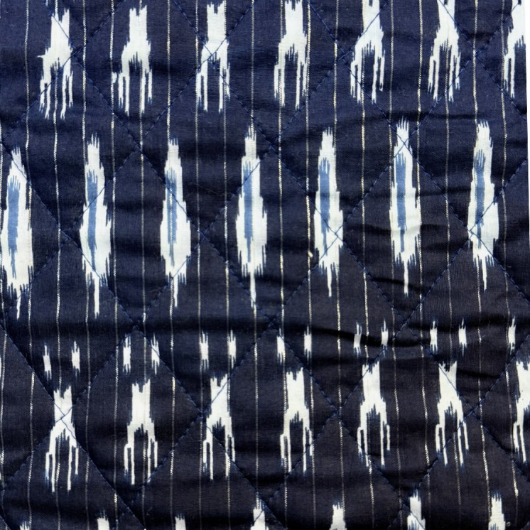 Matelassé imprimé indien - Marseille Textiles