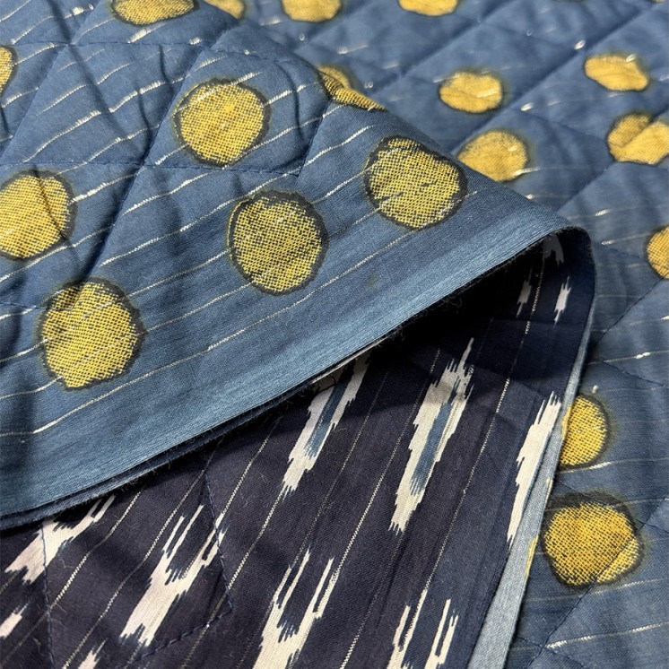 Matelassé imprimé indien - Marseille Textiles