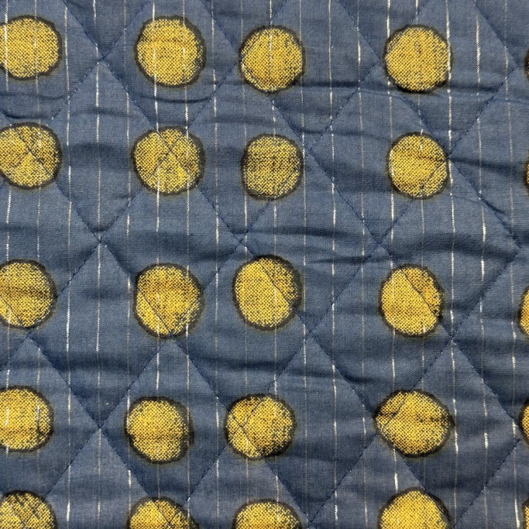 Matelassé imprimé indien - Marseille Textiles