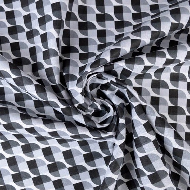 Tissus imprimé Joplin coton - Marseille Textiles