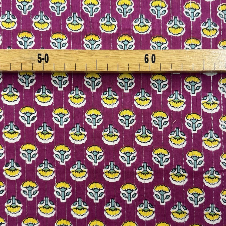 Tissu imprimé indien - Marseille Textiles