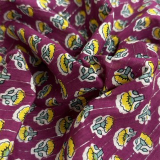 Tissu imprimé indien - Marseille Textiles