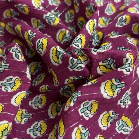 Tissu imprimé indien - Marseille Textiles