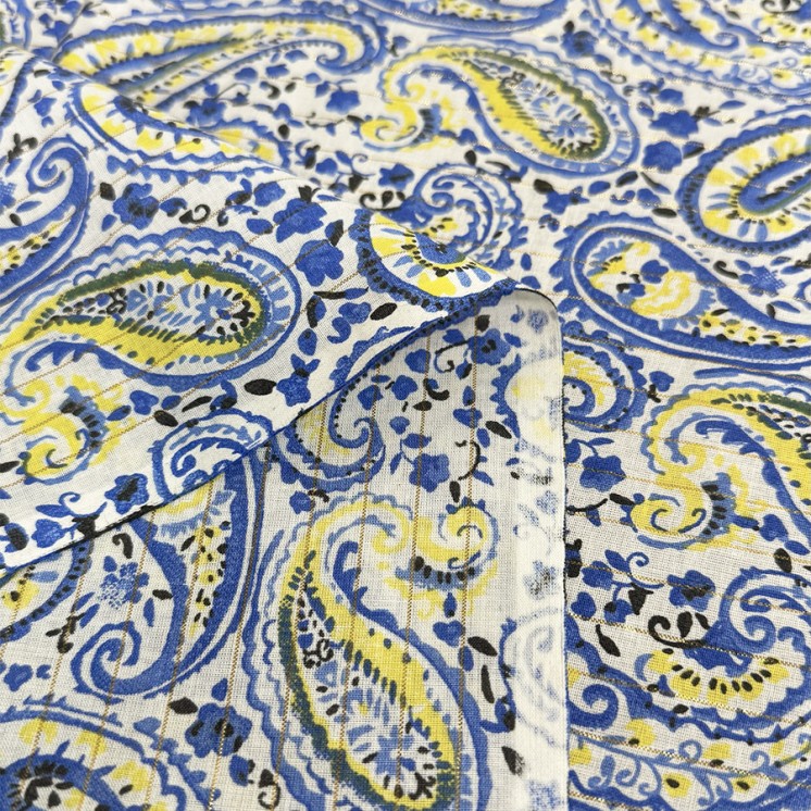 Tissu imprimé indien - Marseille Textiles