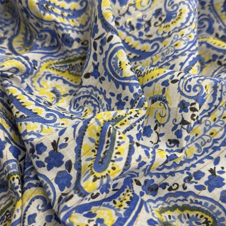 Tissu imprimé indien - Marseille Textiles