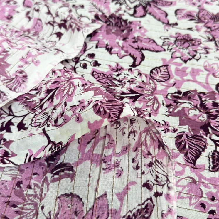 Tissu imprimé indien - Marseille Textiles