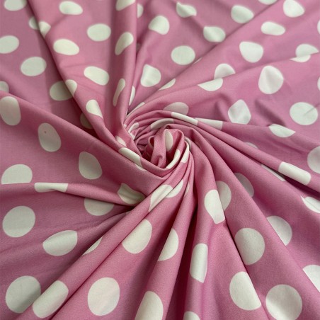 Lycra à Pois - Marseille Textiles