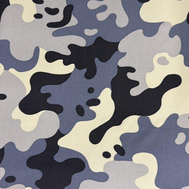 Lycra à Motifs Camouflages - Marseille Textiles