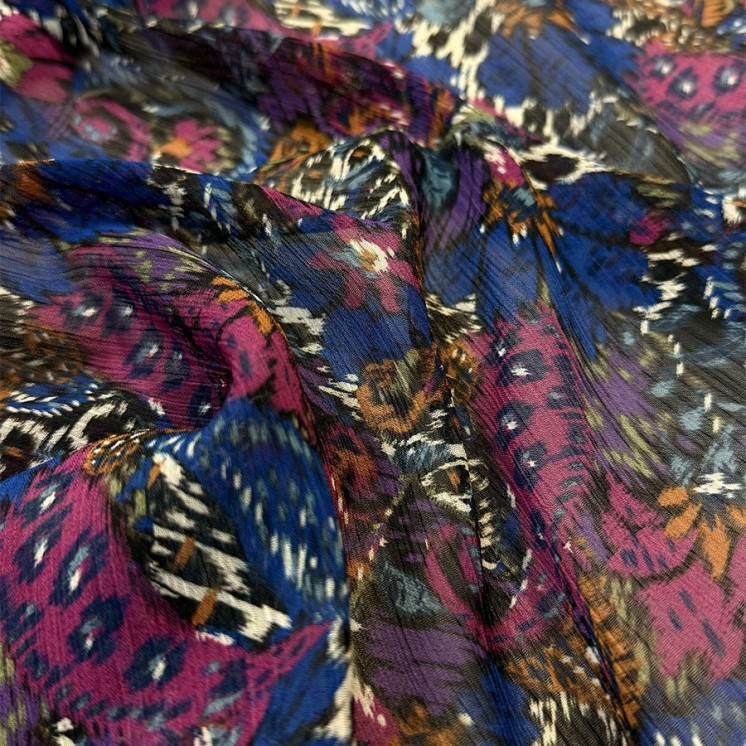 Mousseline créponnée - Marseille Textiles