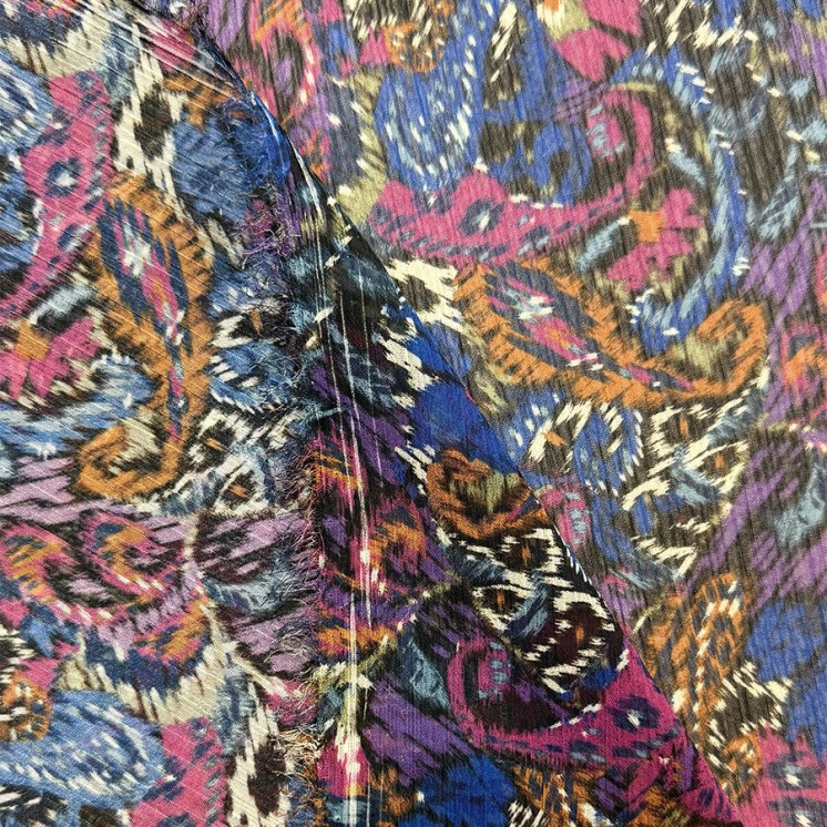 Mousseline créponnée - Marseille Textiles