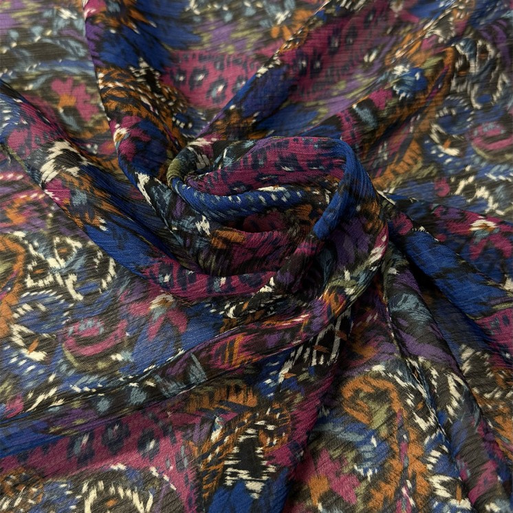 Mousseline créponnée - Marseille Textiles