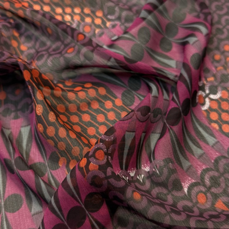 Mousseline créponnée - Marseille Textiles