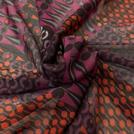 Mousseline créponnée - Marseille Textiles