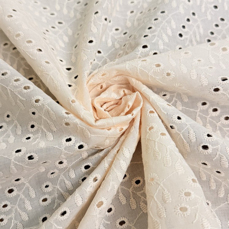 Tissu Broderie Anglaise - Marseille Textiles