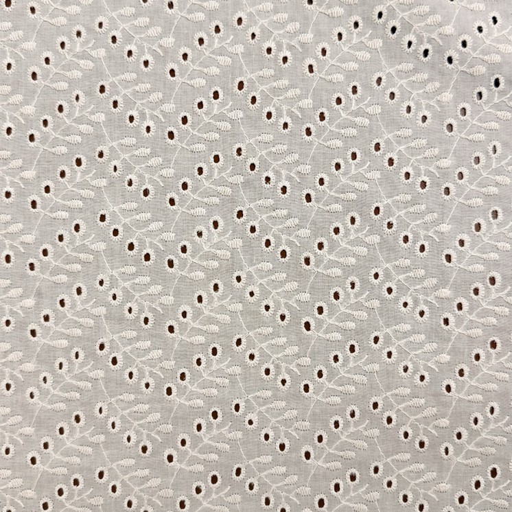 Tissu Broderie Anglaise - Marseille Textiles