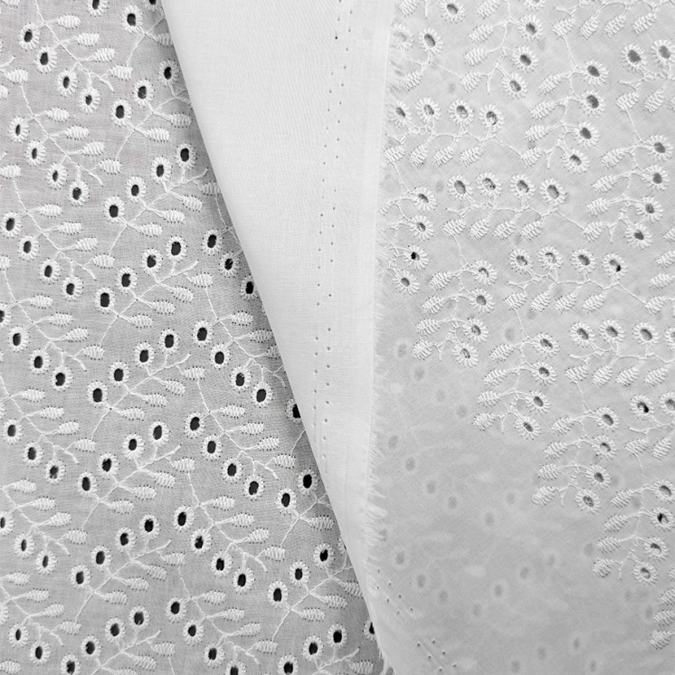 Tissu Broderie Anglaise - Marseille Textiles