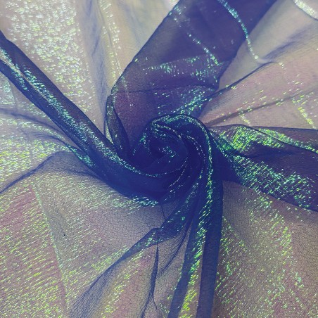 Organza Irisé créponné - Marseille Textiles