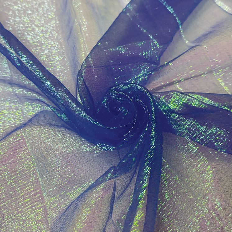 Organza Irisé créponné - Marseille Textiles
