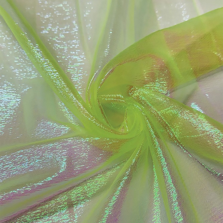 Organza Irisé créponné - Marseille Textiles