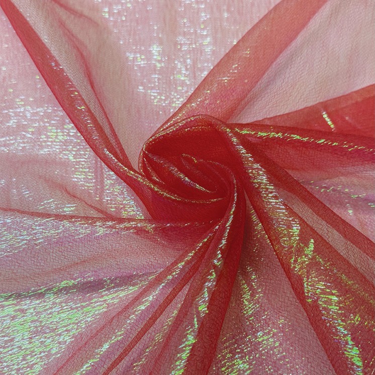 Organza Irisé créponné - Marseille Textiles